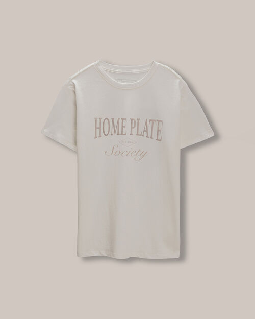 Playera Blanca Estampada
